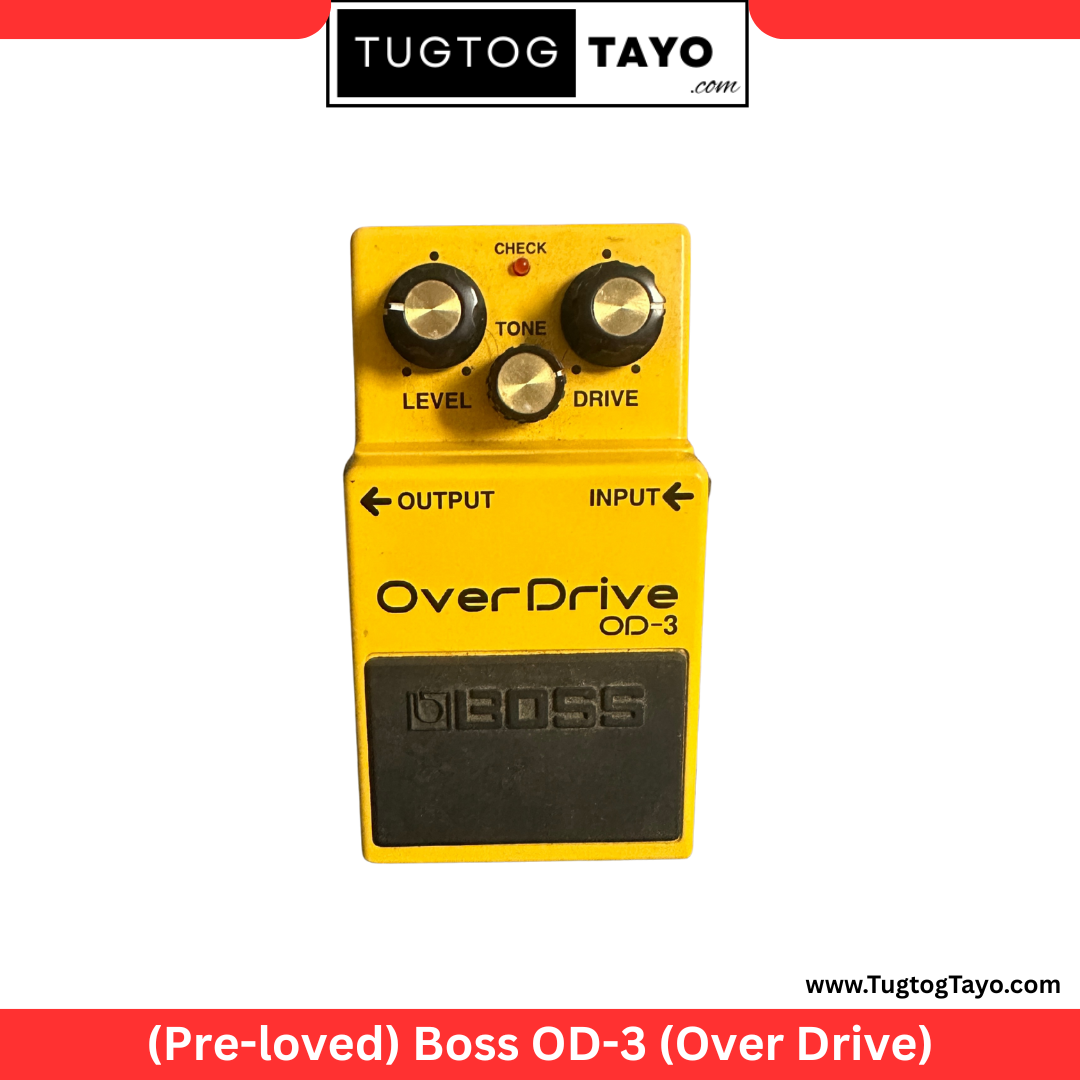 Boss OD-3 Overdrive guitar pedal 